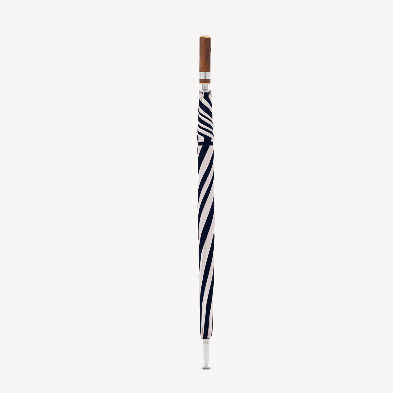 Golf Umbrella Straight Handle - Dark Navy & White - Swaine