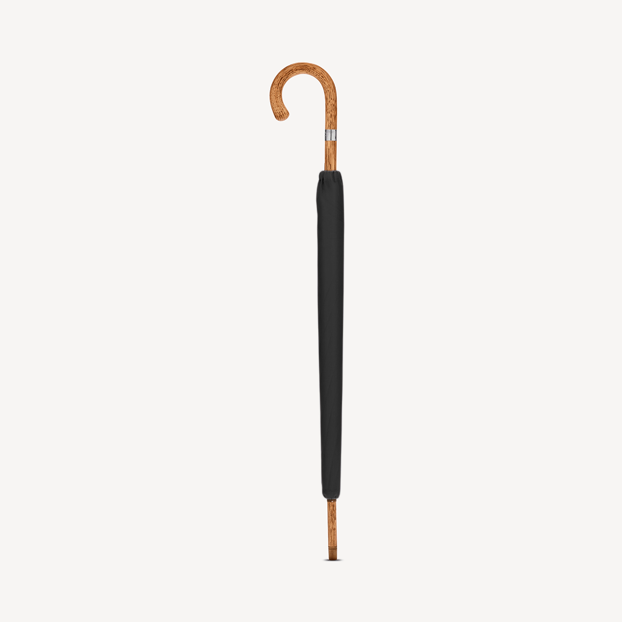 Hickory Umbrella for Women - Black - Swaine