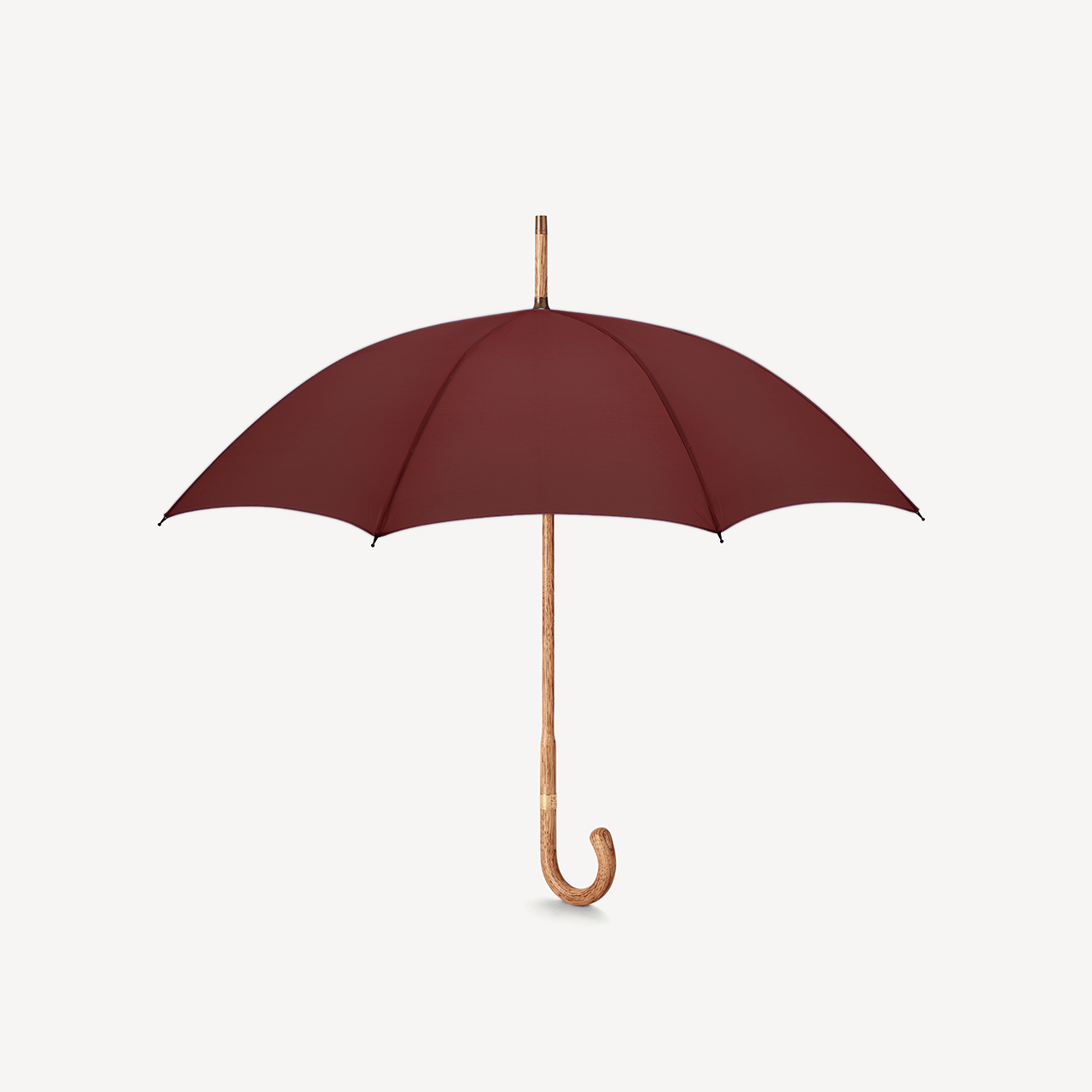 Hickory Umbrella for Women - Burgundy - Swaine