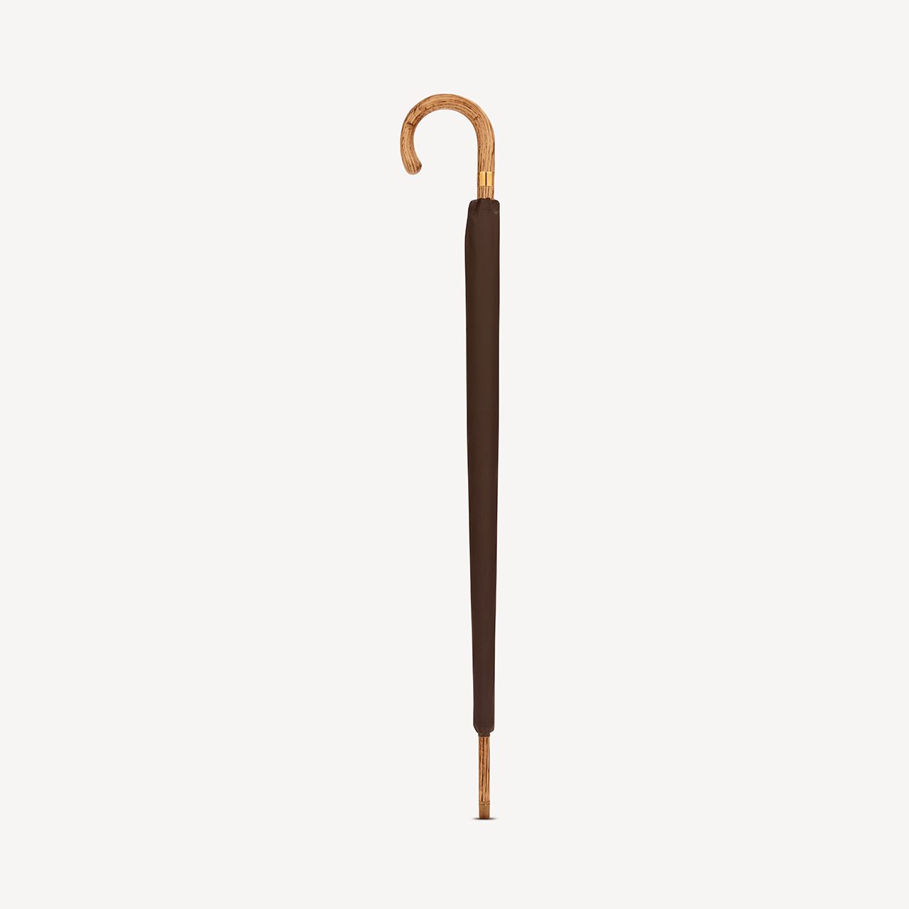 Hickory Umbrella for Men - Brown - Swaine