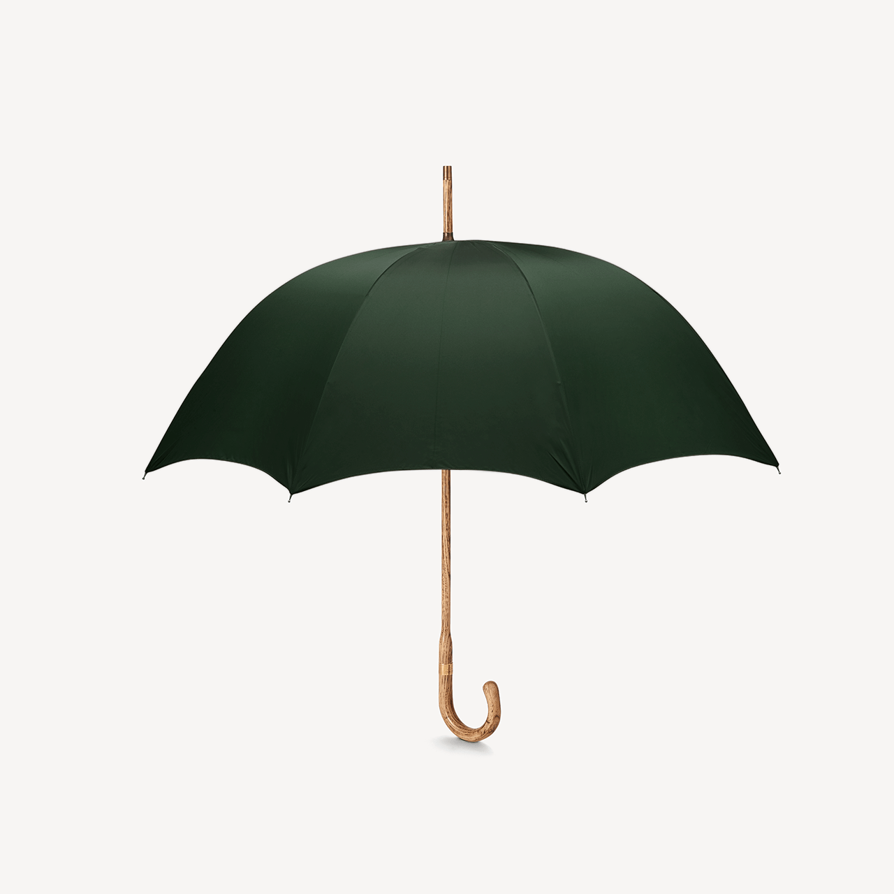 Hickory Umbrella for Men - Jaguar Green - Swaine