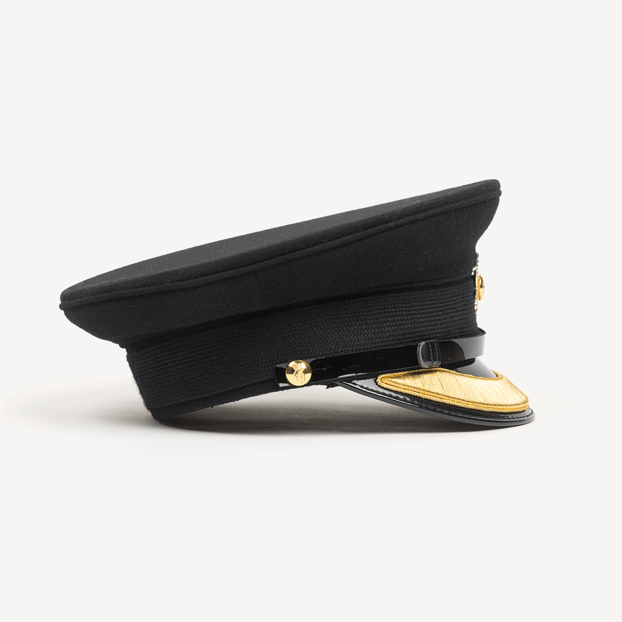 No.1 SERVICE DRESS HATS WITH GOLD PEAKS - Swaine