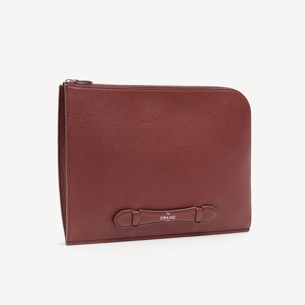 Metropolitan Folio - Bordeaux Pebble - Swaine