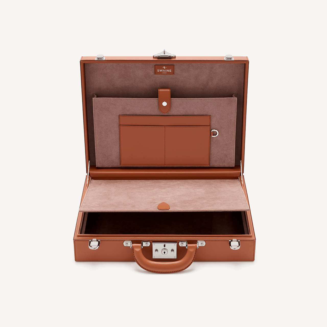 New Bond Attaché - Cognac - Swaine