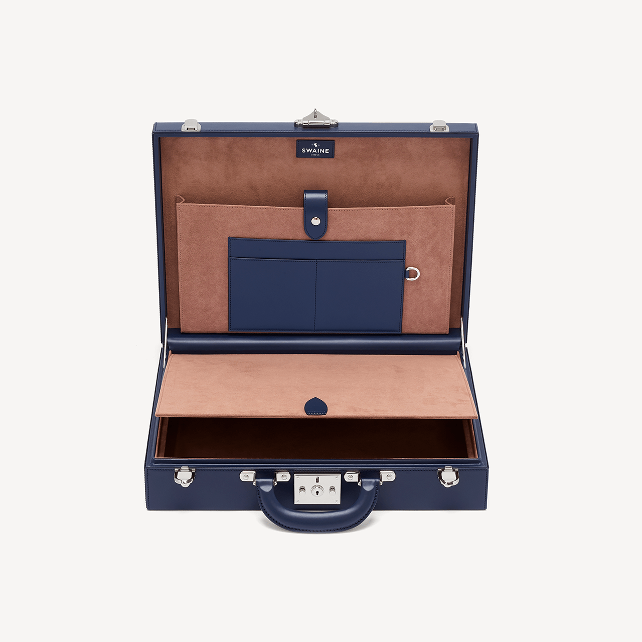 New Bond Attaché - Navy - Swaine