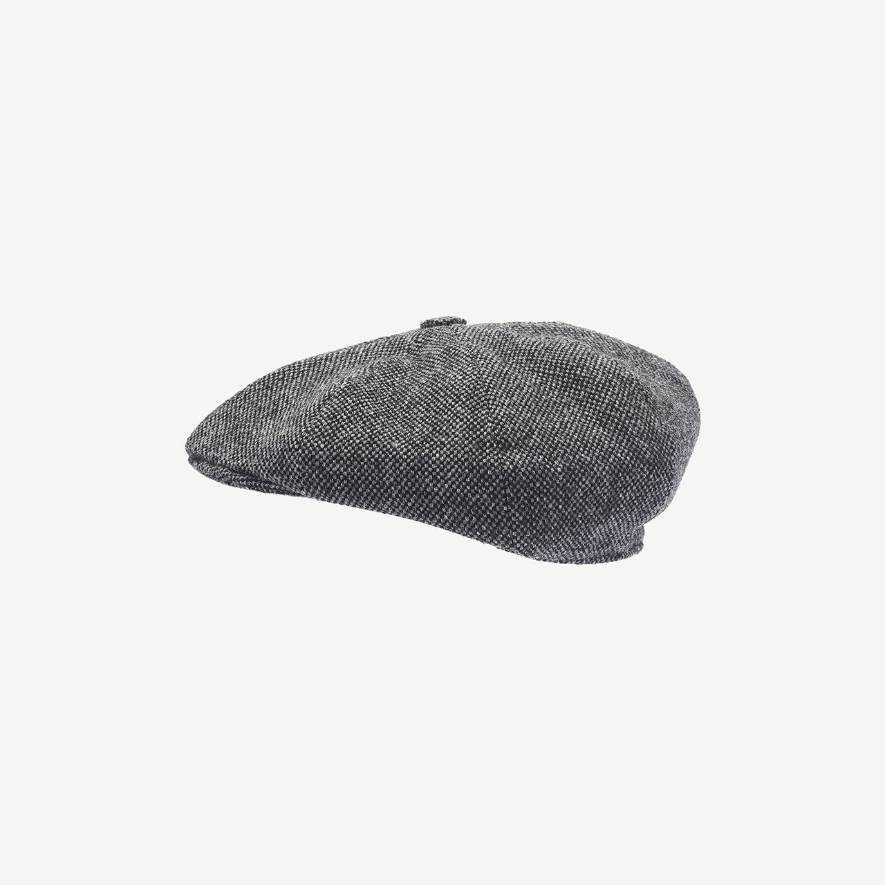 Newsboy Cap - Dark Grey Salt & Pepper - Swaine