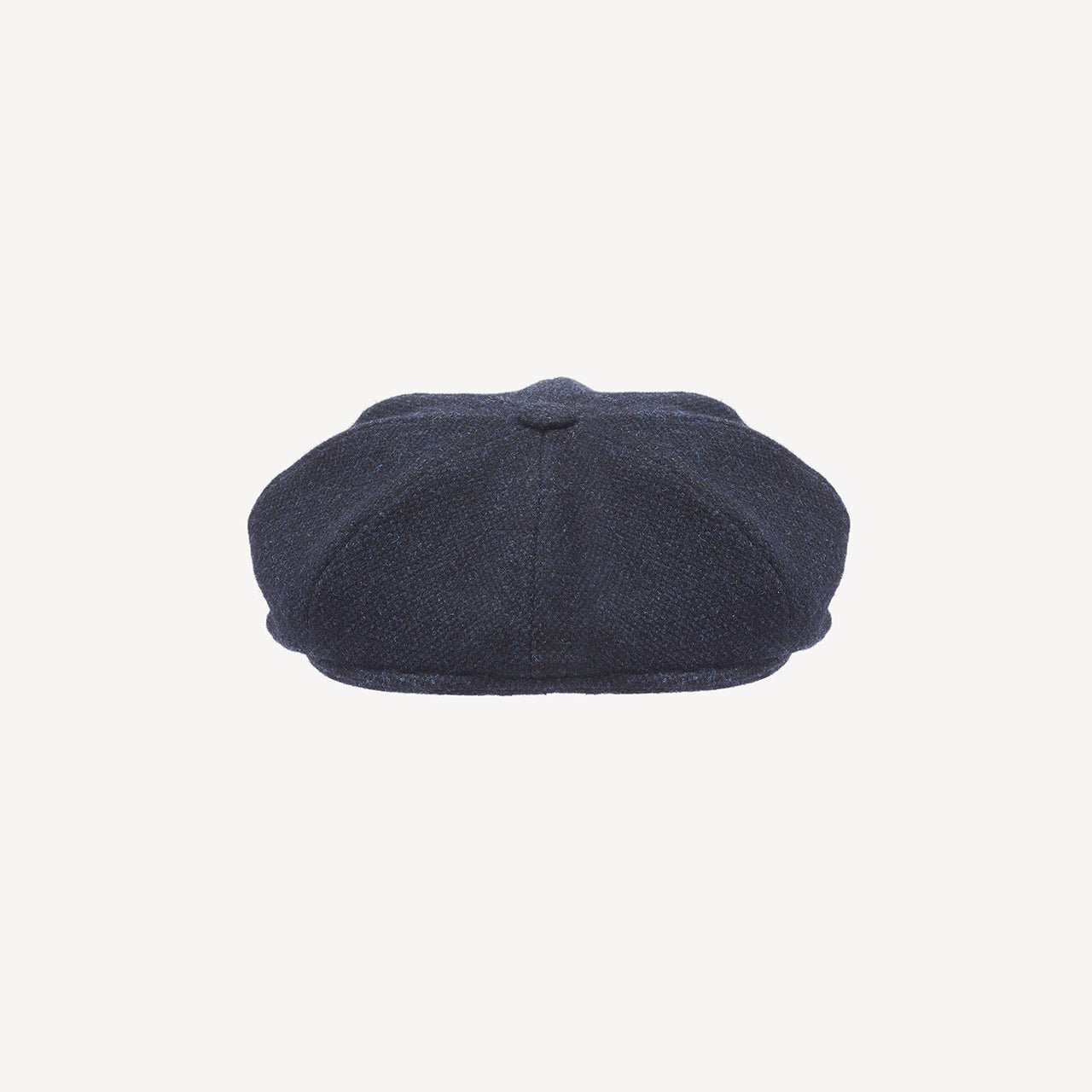 Newsboy Cap - Navy Salt & Pepper - Swaine