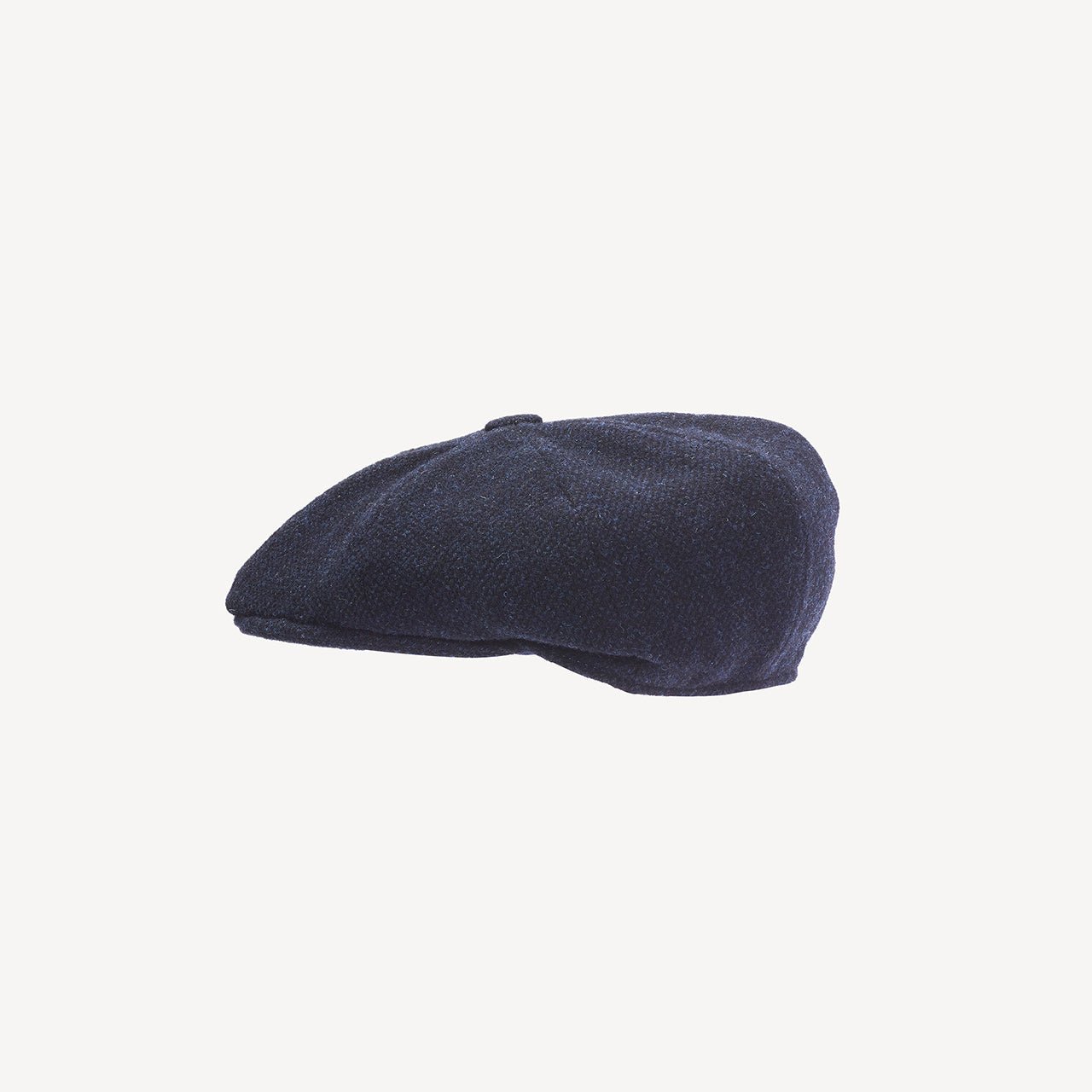 Newsboy Cap - Navy Salt & Pepper - Swaine