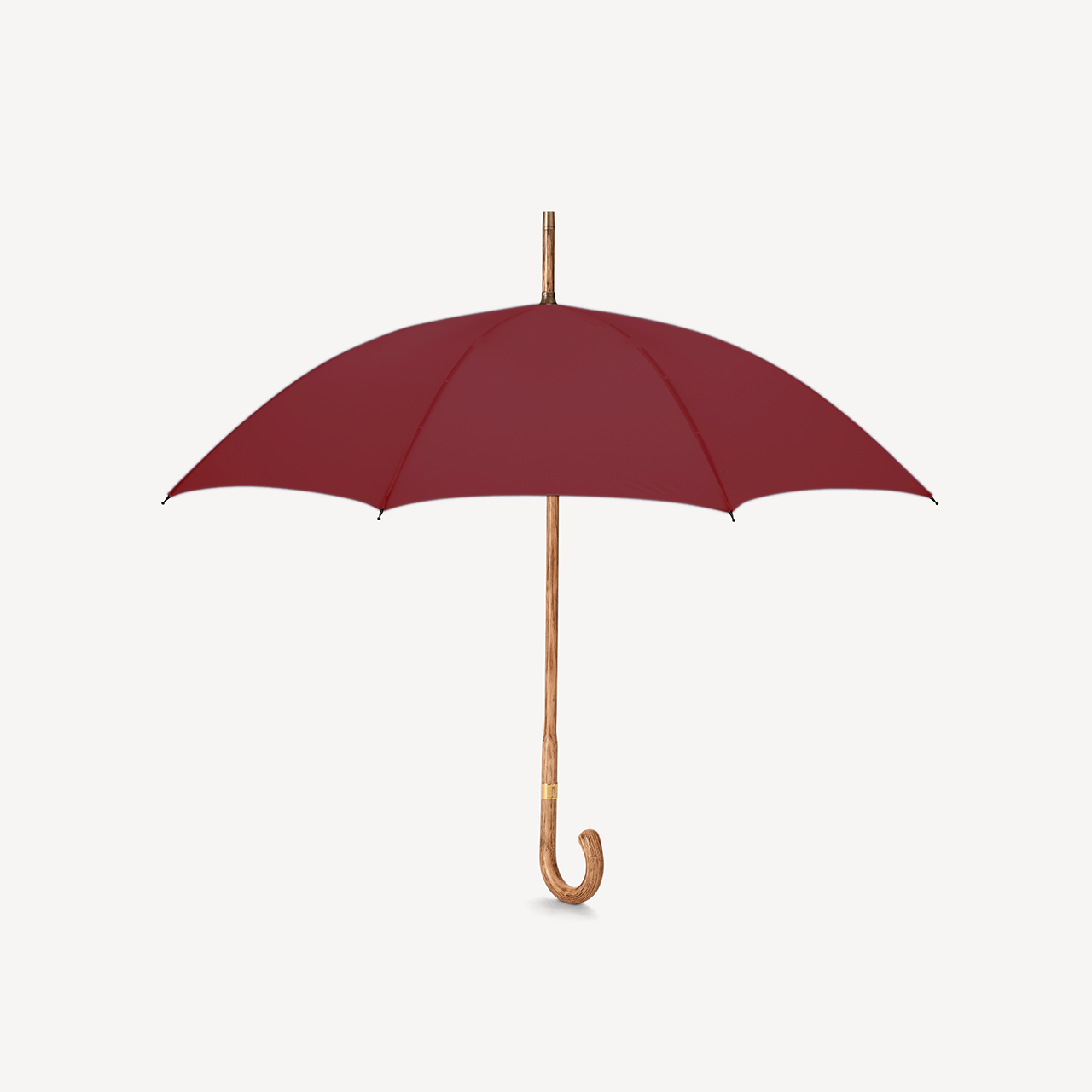 Oak Umbrella for Women - Burgundy - Swaine