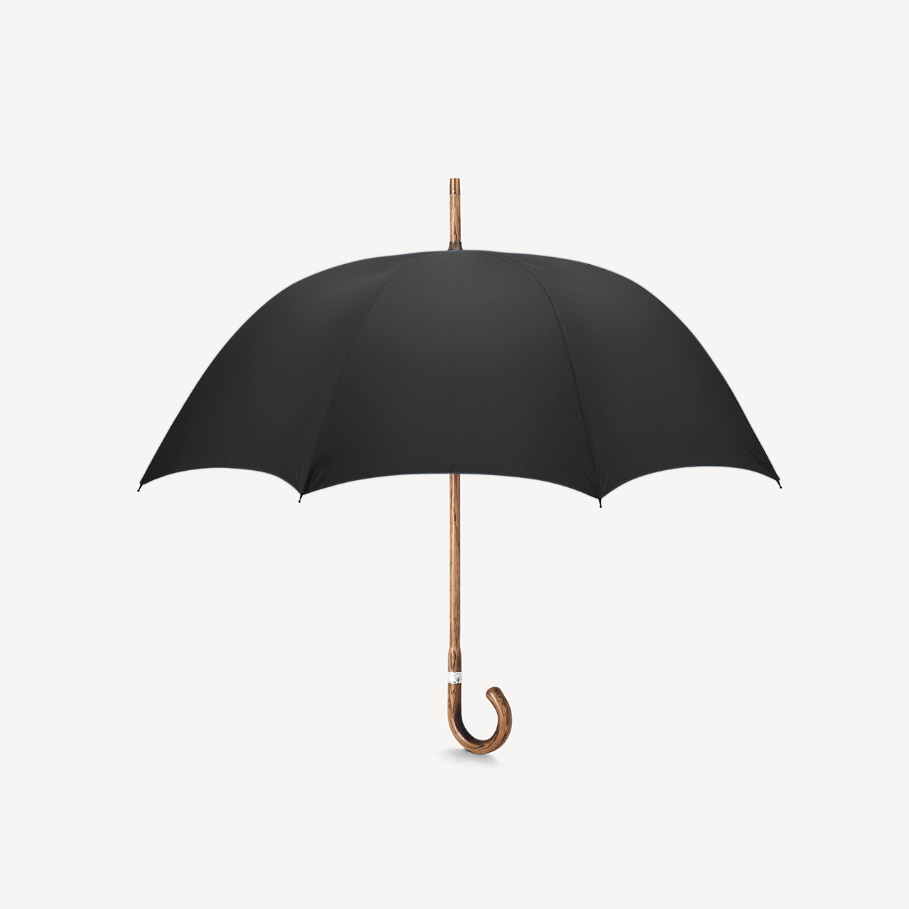 Oak Umbrella for Men - Black - Swaine