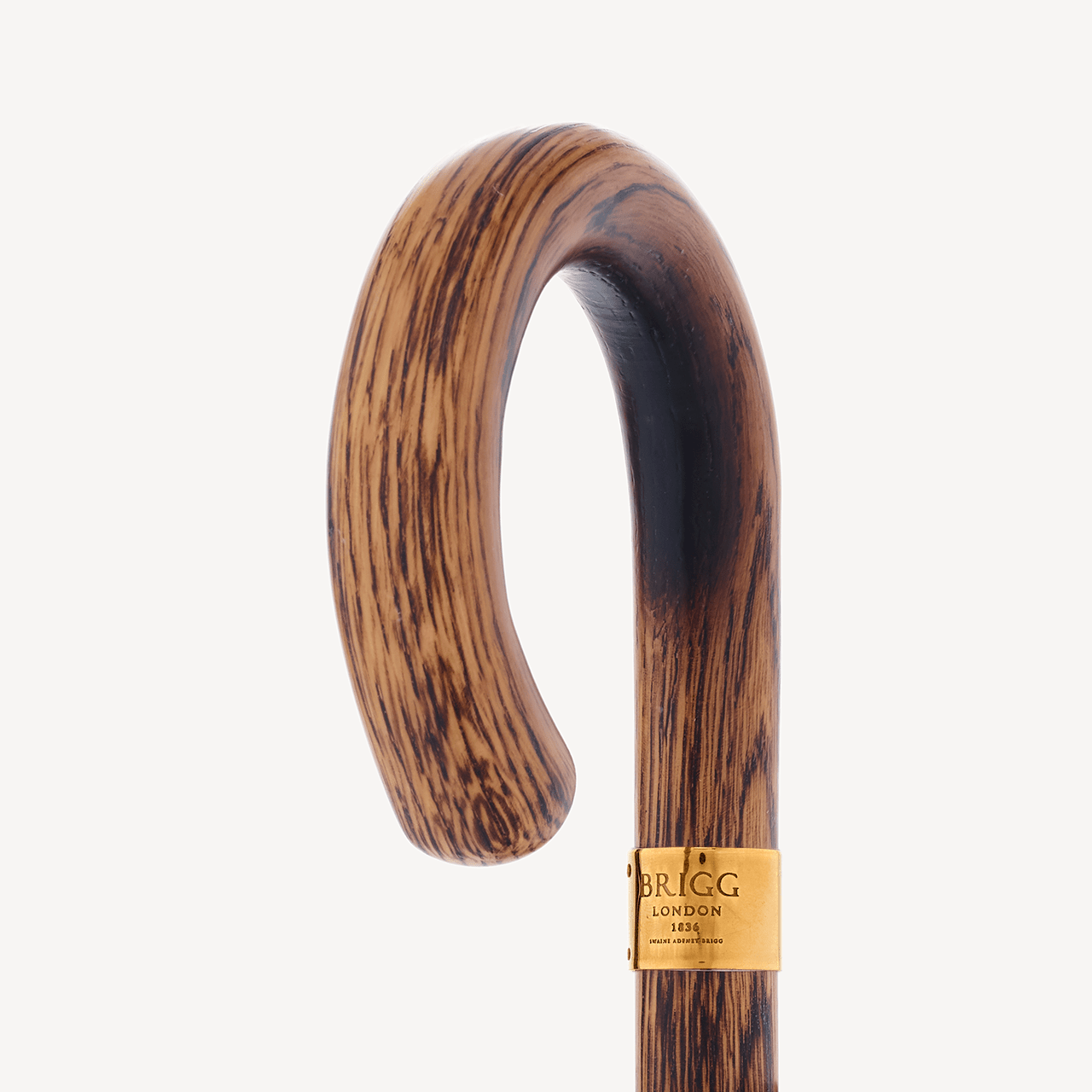 Oak Umbrella for Men - Brown - Swaine
