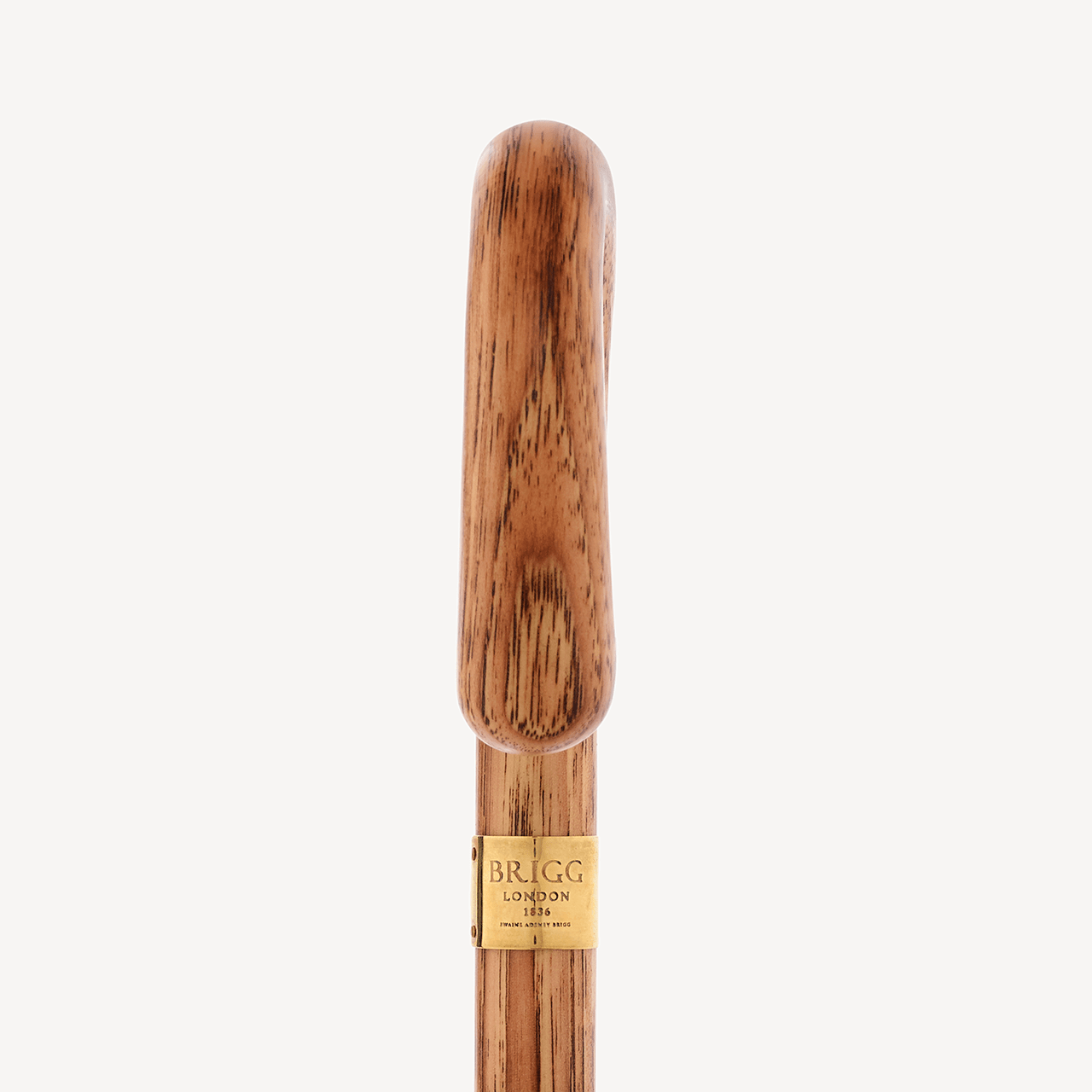 Oak Umbrella for Men - Burgundy - Swaine