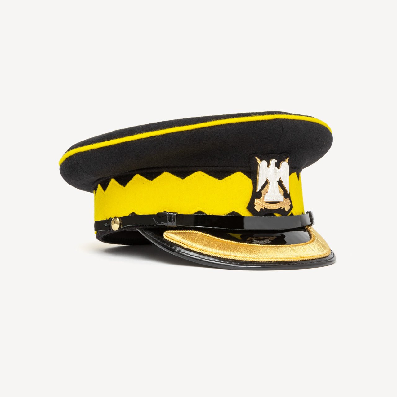 No.1 SERVICE DRESS HATS WITH GOLD PEAKS - Swaine