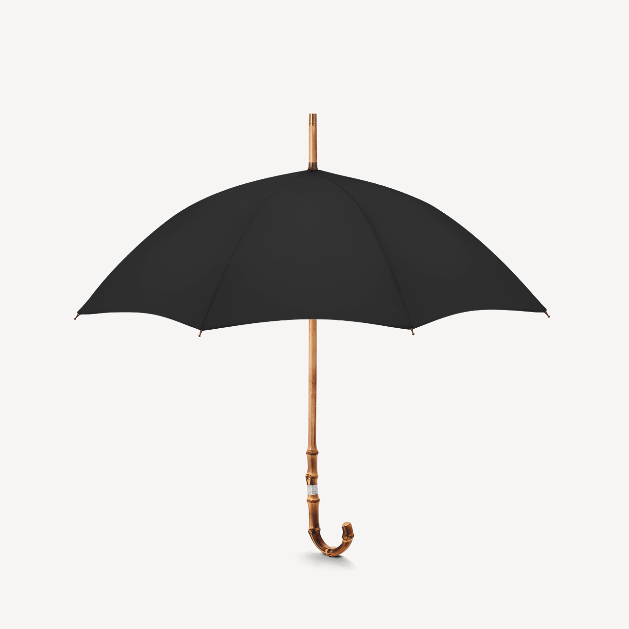 Singin' in the Rain Whangee Umbrella for Women - Black - Swaine