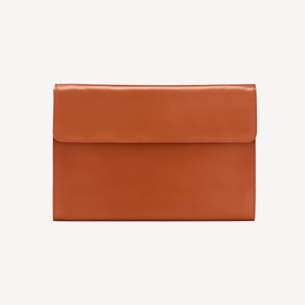 Eton Document Holder - London Tan with Beige suede lining - Swaine