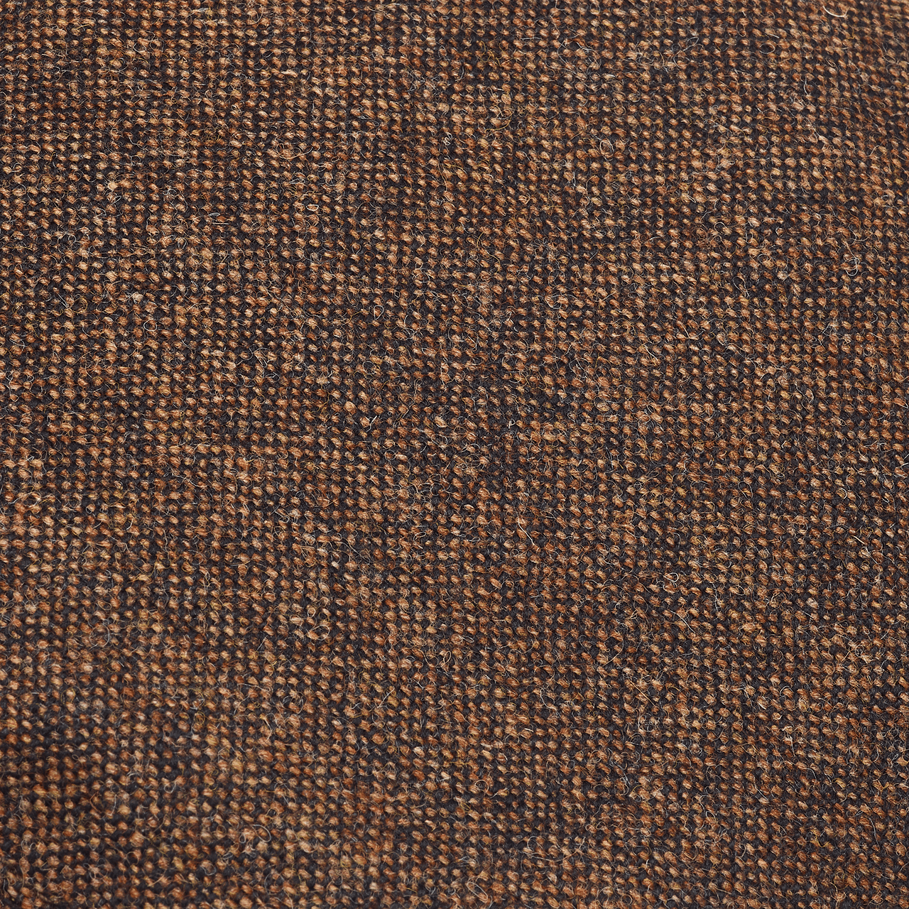 Slim Cap - Brown Melange Wool - Swaine
