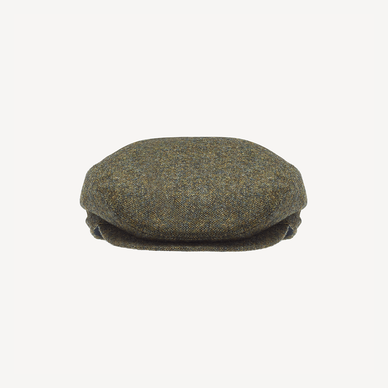 Slim Cap - Olive Melange Wool - Swaine