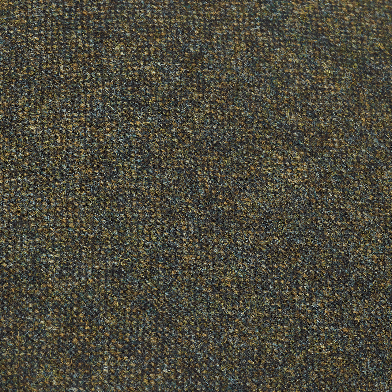 Slim Cap - Olive Melange Wool - Swaine